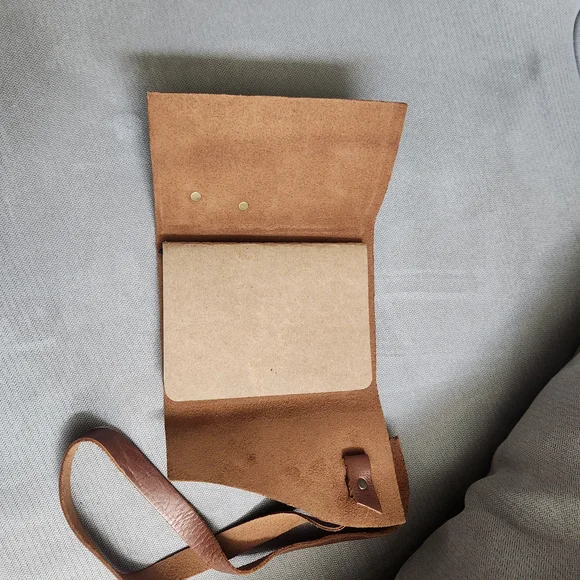 Portland Leather Brown Journal with Strap Detail - Picture 3 of 4